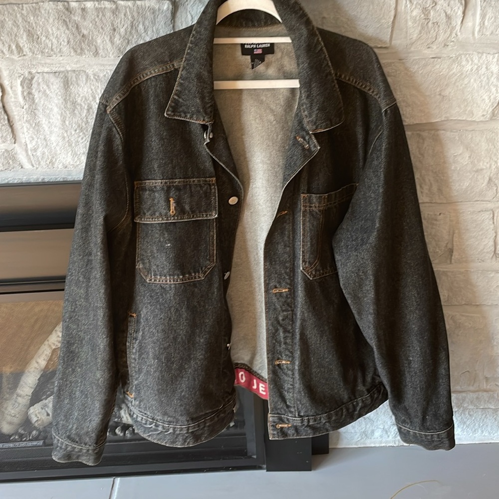 Vintage Polo Jeans Co. Ralph Lauren Denim Jacket – Made in Canada – XXL